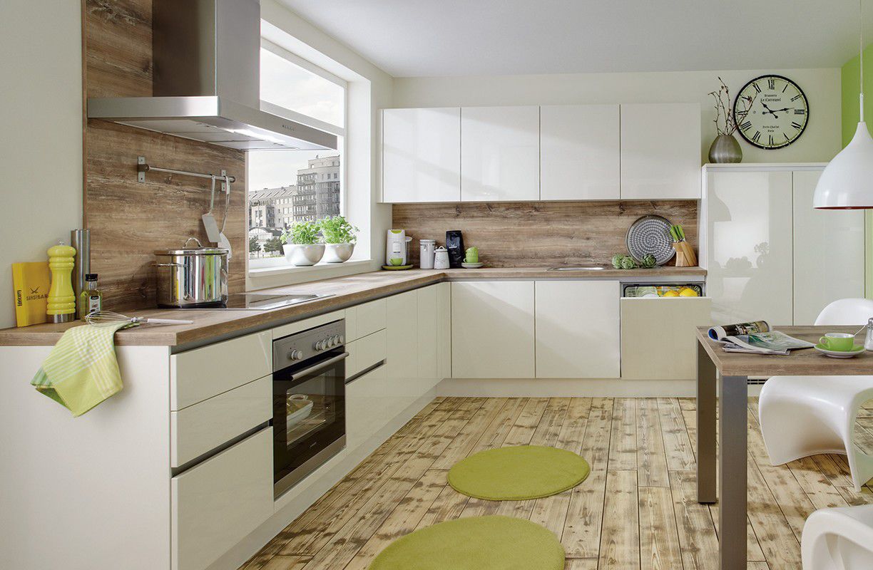 Reparaturstift Für Nobilia Lux 816 Magnolie Hochglanz - Farbe Matches, Mit Integriertem Pinsel