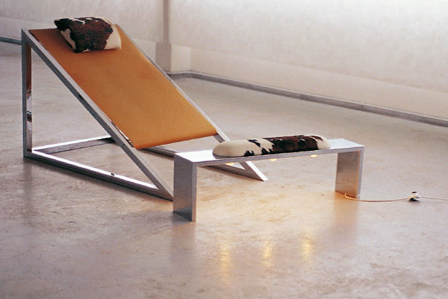 Chaise Longue En Mies Archizoom Original Métal By Design N80vmOynw