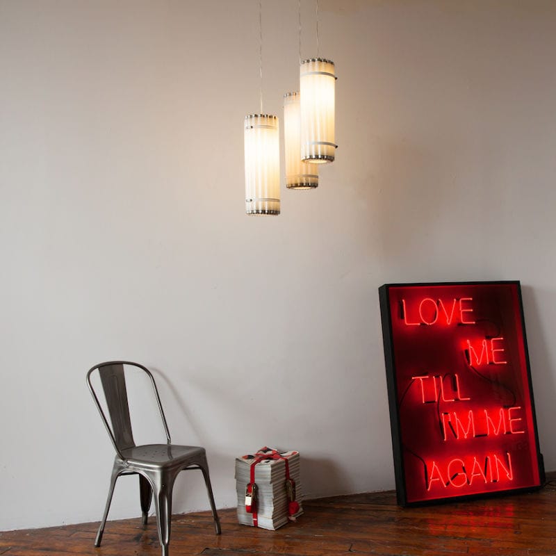 Suspension TL8V Castor en aluminium / en acier / contemporaine