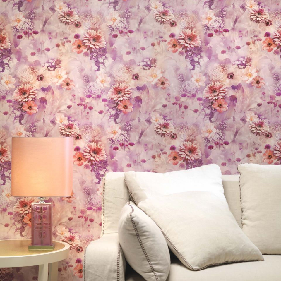 Papier peint contemporain TILES & MORE XIII Rasch à motif