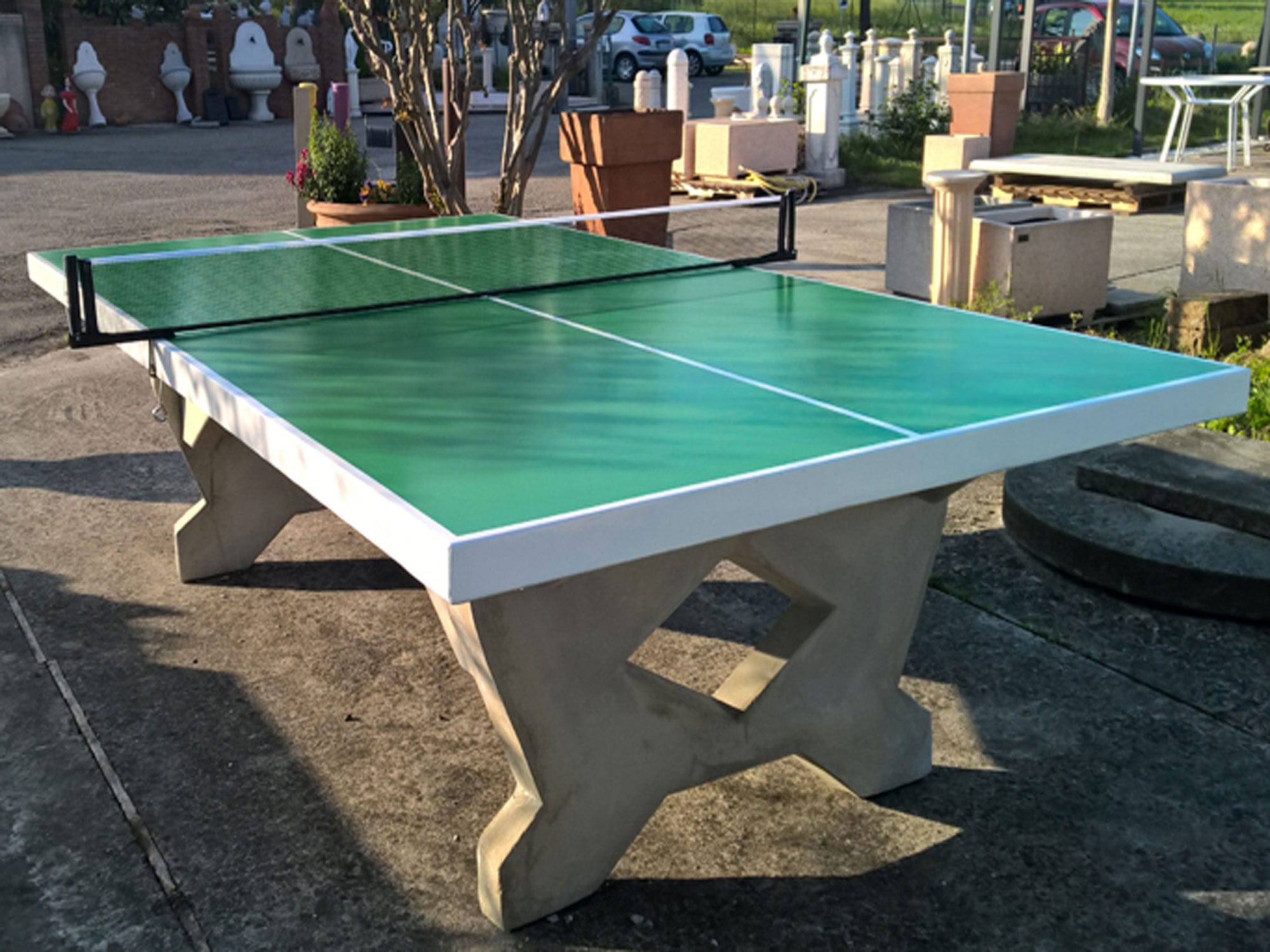 Table de ping-pong contemporaine - VASART - pour espace public / d
