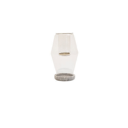 Bougeoir cube cristal de rudolf jurnikl