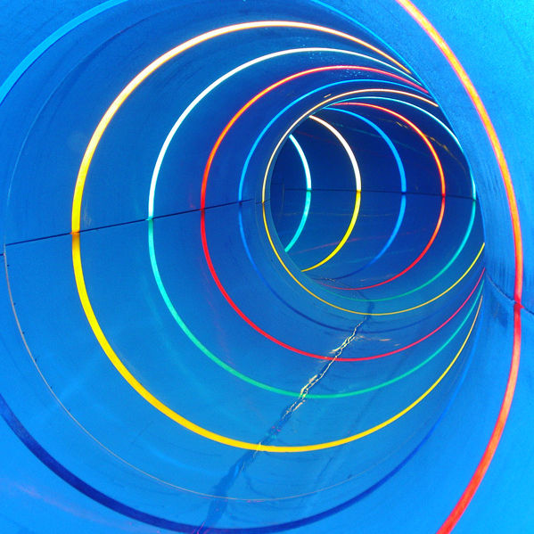 Toboggan tournant DAYLIGHT Van Egdom pour parc aquatique / à