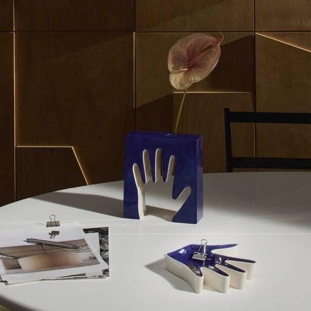 Vid-Poch N Céramiqu "Main D Fatma" 20cm Marron