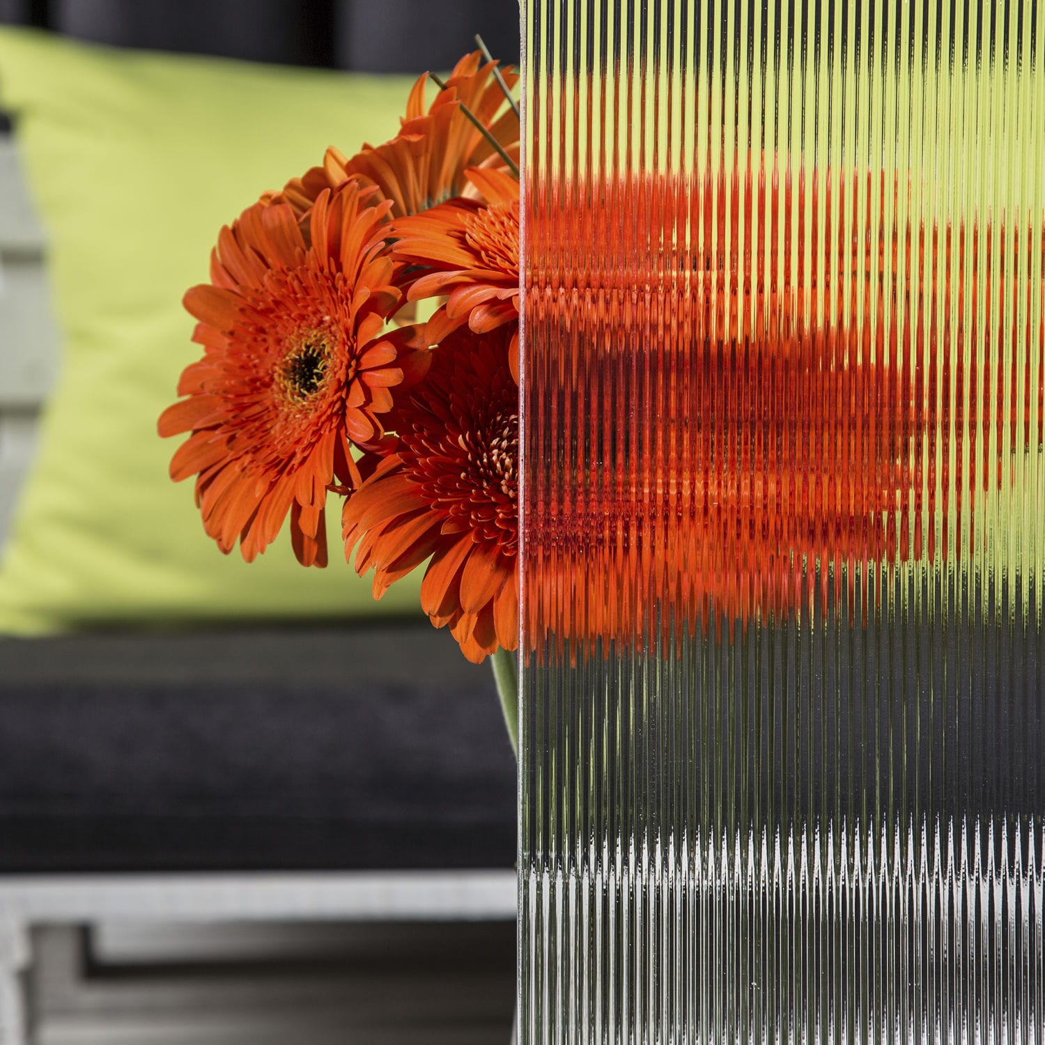 Panneau en verre structurel Ornament FR Glasfabrik Lamberts GmbH