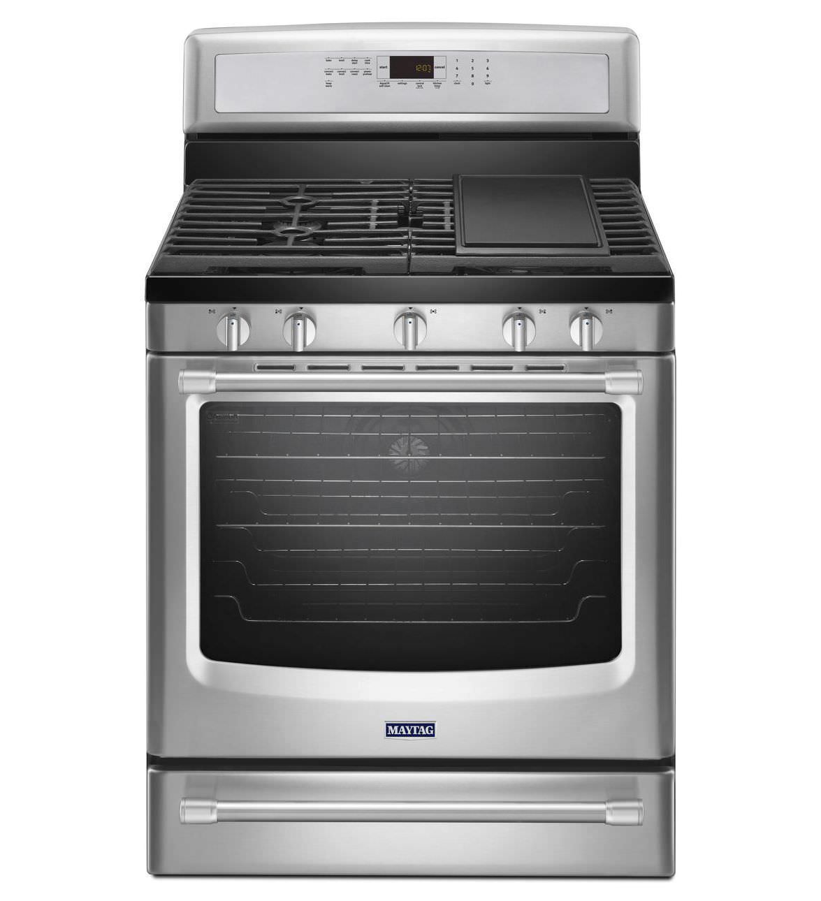Cuisinière à gaz MGR8800DS Maytag avec gril intégré