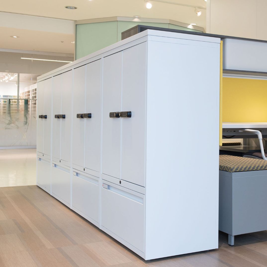 Casier vestiaire en métal CONNECTION ZONE KI à code / pour bureau