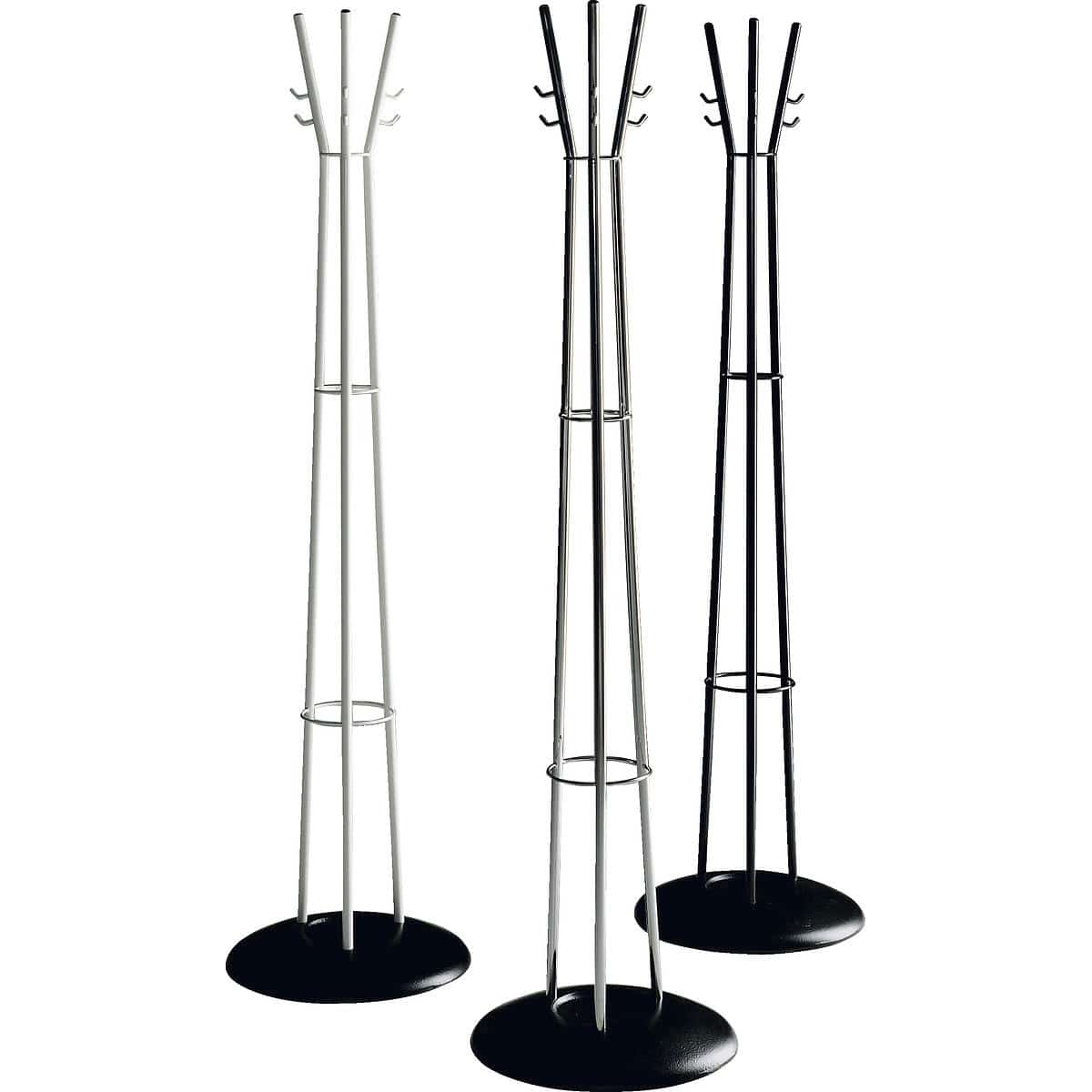 LMAMZ Porte-manteau Sur Pied En Metal, Minimaliste Moderne Porte-vêtements Suspendu Avec 3 Crochets Et Tige De Suspension, Pour Vêtements Chapeaux Écharpes, Socle En Marbre, 40 * 28 * 160cm,gold+white