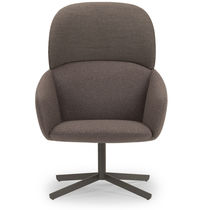 Fauteuil contemporain / en tissu / avec...