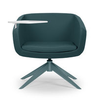 Chaise de conférence contemporaine / tapissée...