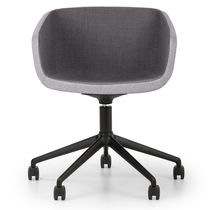 Fauteuil de bureau contemporain / en tissu...