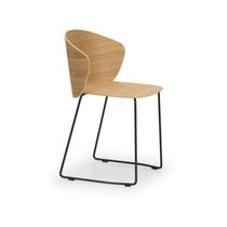 Chaise visiteur contemporaine / luge / en...