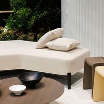Canapé d'angle / contemporain / blanc /...
