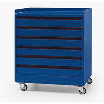 Armoire de classement basse / en métal /...