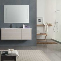 Meuble vasque suspendu / en bois / contemporain...