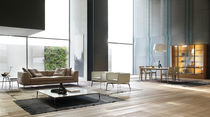 Fauteuil contemporain / en tissu / en cuir...