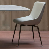 Chaise contemporaine / en tissu / en cuir...