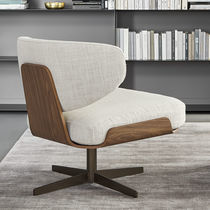 Fauteuil contemporain / en tissu / en cuir...