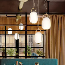 Lampe suspension / en métal / en verre soufflé...
