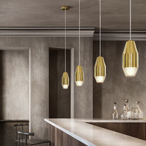 Lampe suspension / en métal / en verre soufflé...