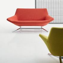 Canapé contemporain / en cuir / en tissu...