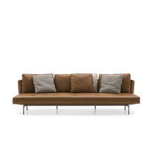 Canapé modulable / contemporain / rouge...