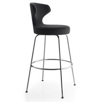 Chaise de bar contemporaine / en acier /...