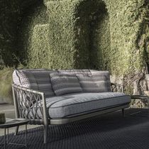 Canapé contemporain / de jardin / rouge...