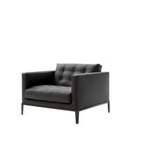 Fauteuil contemporain / en tissu / en cuir...