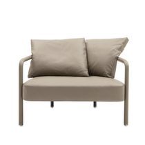 Fauteuil contemporain / en cuir / en acier...