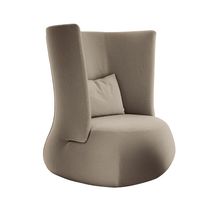 Fauteuil contemporain / en tissu / en cuir...
