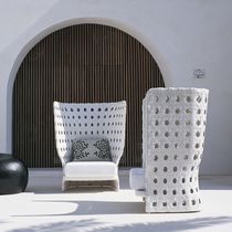 Fauteuil contemporain / en tissu / en acier...