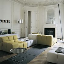 Canapé modulable / contemporain / rouge...