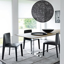 Tapis contemporain / uni / en laine / rond