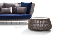 Table d'appoint contemporaine / en fibres...