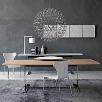 Table contemporaine / en MDF / en placage...
