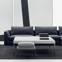 Pouf contemporain / en tissu / en aluminium...