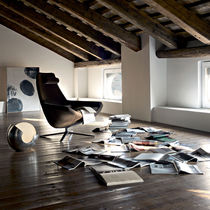Fauteuil contemporain / en cuir / en tissu...