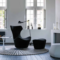 Fauteuil contemporain / en tissu / en cuir...