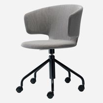 Chaise de bureau contemporaine / en tissu...