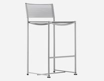 Chaise de bar contemporaine / avec repose-pieds...