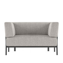 Fauteuil contemporain / en tissu / en simili...