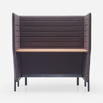 Bureau sur pied / contemporain / en placage...