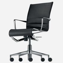 Chaise de bureau contemporaine / en tissu...