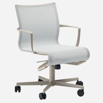 Chaise de bureau contemporaine / en tissu...