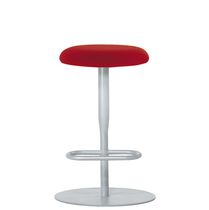 Tabouret de bar contemporain / en tissu...