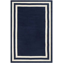 Tapis contemporain / à motif / en laine...