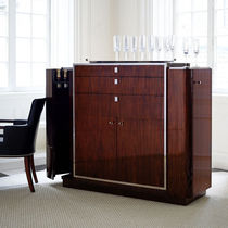 Meuble bar contemporain / en placage de...
