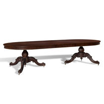 Table à manger de style / en acajou / avec...