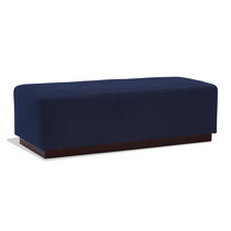 Bout de lit contemporain / en tissu / en...